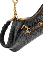 GUESS Aveta Mini Crossbody Damen Handtasche HWGB8987730 Black