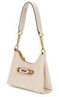 GUESS Aveta Mini Crossbody Damen Handtasche HWGB8987730 Stone