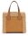 GUESS Silvana 2 Compartment MiniTote Damen Handtasche HWHA8665770 Cognac