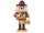 Mel-O-Design 6906 Räuchermännchen mit Bauchladen holz