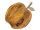 Noor Living Holz Teller Apfel Dekoration