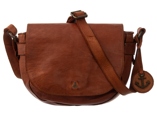 Harbour 2nd Theresa Leder Saddlebag Umhängetasche B3.0010-N cognac