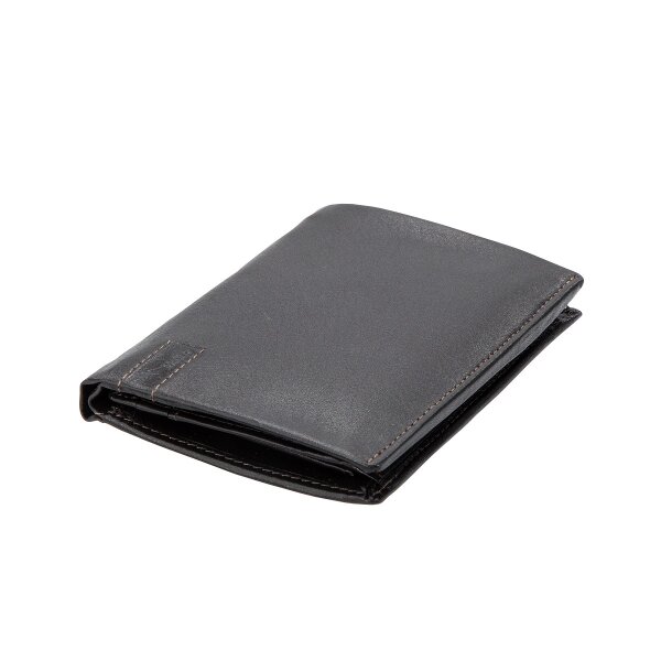 Maitre 4060000505 Portmonnaie Tinello Humbert Billfold V8 Leder Geldbörse darkbrown