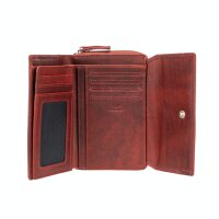 Maitre Birkenfeld 4060001372  Diethilde Leder Purse Mh14Fz Geldbörse RFID-Schutz Red
