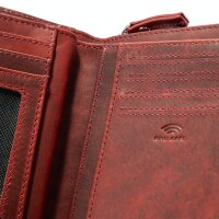 Maitre Birkenfeld 4060001372  Diethilde Leder Purse Mh14Fz Geldbörse RFID-Schutz Red