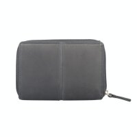 Maitre Birkenfeld 4060001372  Diethilde Leder Purse Mh14Fz Geldbörse RFID-Schutz Black