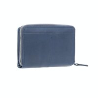 Maítre Lemberg 4053533531783 Diethilde Purse Mh16Fz Leder Geldbörse RFID midblue