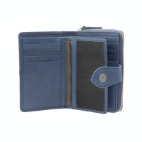 Maítre Lemberg 4053533531783 Diethilde Purse Mh16Fz Leder Geldbörse RFID midblue