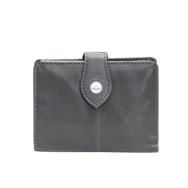 Maítre 4060001392  Lemberg Dawina Purse Mv9F Leder RFID-Schutz dark grey