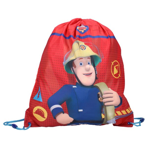 Vadobag Turnbeutel Sportbeutel Kinder Feuerwehrmann Sam 900-2181 Unstoppable Hero