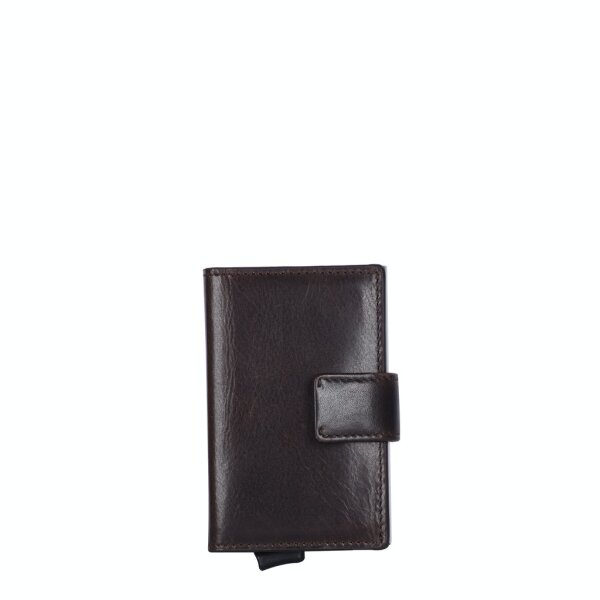 Maitre Birkheim C-Three E-Cage Sv8F 4060001768 Sheep Leather Wallet Portmonnaie darkbrown