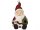 Mel-O-Design 5903 Weihnachtsmann sitzend mit LED-Licht