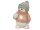 Mel-O-Design 7995 Schneemann stehend mit Winterbekleidung rosa