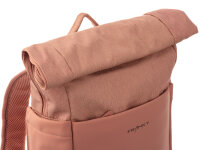 Franky RS90-F Freizeitrucksack mit Laptopfachca. 17"  und Trolleyaufsteckfunktion rose