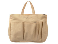 Franky BO2 Taschen Organizer Packtasche beige