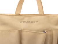 Franky RS90-F Freizeitrucksack mit Laptopfachca. 17"  und Trolleyaufsteckfunktion beige