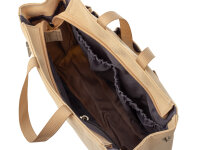 Franky RS90-F Freizeitrucksack mit Laptopfachca. 17"  und Trolleyaufsteckfunktion beige