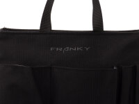 Franky RS90-F Freizeitrucksack mit Laptopfachca. 17"  und Trolleyaufsteckfunktion schwarz