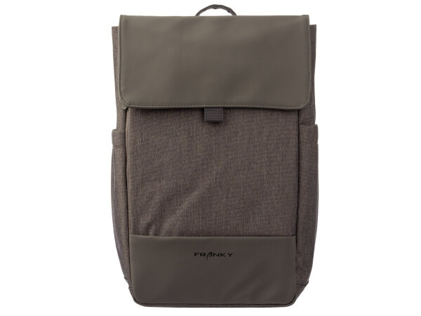 Franky RS90-F Freizeitrucksack mit Laptopfachca. 17"  und Trolleyaufsteckfunktion dark grey