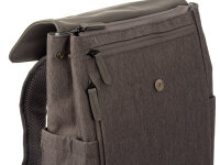 Franky RS90-F Freizeitrucksack mit Laptopfachca. 17"  und Trolleyaufsteckfunktion dark grey