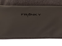 Franky RS90-F Freizeitrucksack mit Laptopfachca. 17"  und Trolleyaufsteckfunktion dark grey