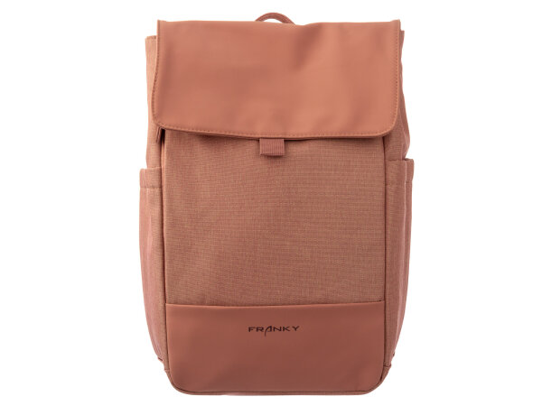 Franky RS90-F Freizeitrucksack mit Laptopfachca. 17"  und Trolleyaufsteckfunktion rose