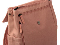 Franky RS90-F Freizeitrucksack mit Laptopfachca. 17"  und Trolleyaufsteckfunktion rose