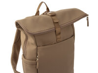 Franky RS77 Freizeit-Rucksack Rollfalte ca.21 Liter mit Laptopfach