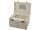 Davidts 367692  "Euclide" Schmuckkasten 4 Etagen blanco