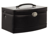 Davidts 367987 " Euclide" automatischer Schmuckkoffer 3 Etagen schwarz