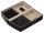 Davidts 367987 " Euclide" automatischer Schmuckkoffer 3 Etagen schwarz