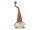 Christmas Paradies 45543 Wichtel mit LED warm weißes Licht Gnom gold
