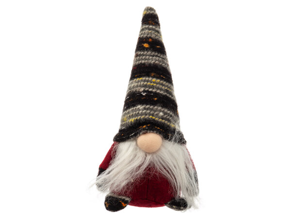 Christmas Paradies 45666 Wichtel kleiner Gnom Mütze sz/grau Körper rot