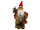 Christmas Paradies 44537  Weihnachtsmann Santa ca. 22 cm rot / dunkelbraun
