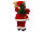 Christmas Paradies 45563-45 Weihnachtsmann Santa Klaus mit Teddy ca. 45 cm