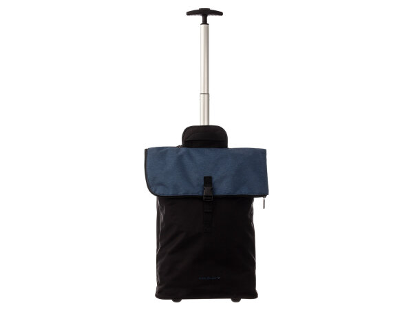 Franky ER09 Einkaufsroller Einkaufstrolley sw/blau