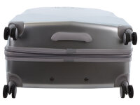 ELLE Koffer Diamond Spinner Trolley Gr. L Silver