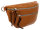 Hernan HB0406 Grossover Tasche mit Reißverschluss braun