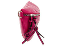 Hernan HB0406 Grossover Tasche mit Reißverschluss fuchsia