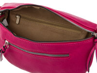 Hernan HB0406 Grossover Tasche mit Reißverschluss fuchsia