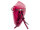 Hernan HB0406 Grossover Tasche mit Reißverschluss fuchsia