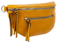 Hernan HB0406 Grossover Tasche mit Reißverschluss gelb