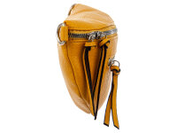 Hernan HB0406 Grossover Tasche mit Reißverschluss gelb