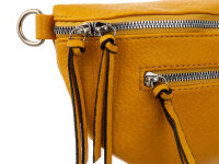 Hernan HB0406 Grossover Tasche mit Reißverschluss gelb