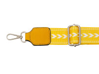 Hernan HB0406 Grossover Tasche mit Reißverschluss gelb