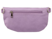 Hernan HB0406 Grossover Tasche mit Reißverschluss lila