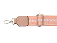 Hernan HB0406 Grossover Tasche mit Reißverschluss pink