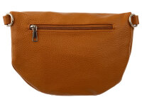 Hernan HB0399 Grossover Tasche mit Reißverschluss braun