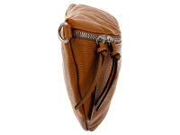 Hernan HB0399 Grossover Tasche mit Reißverschluss braun