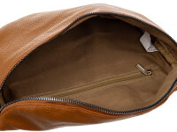 Hernan HB0399 Grossover Tasche mit Reißverschluss braun